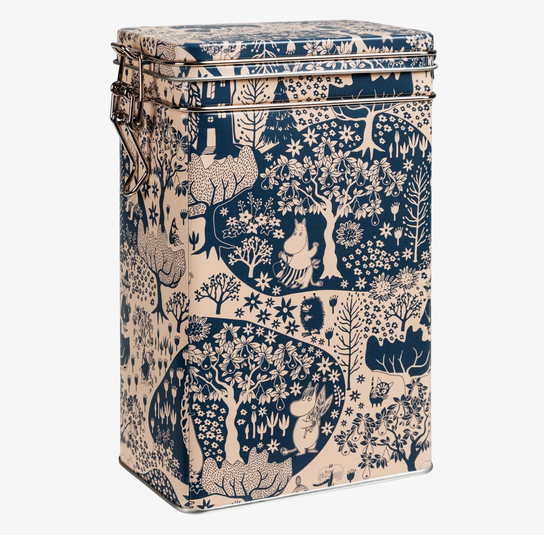 Plåtburk Kaffe Mumin Park Moomin by Martinex Plåtburkar Metallburkar