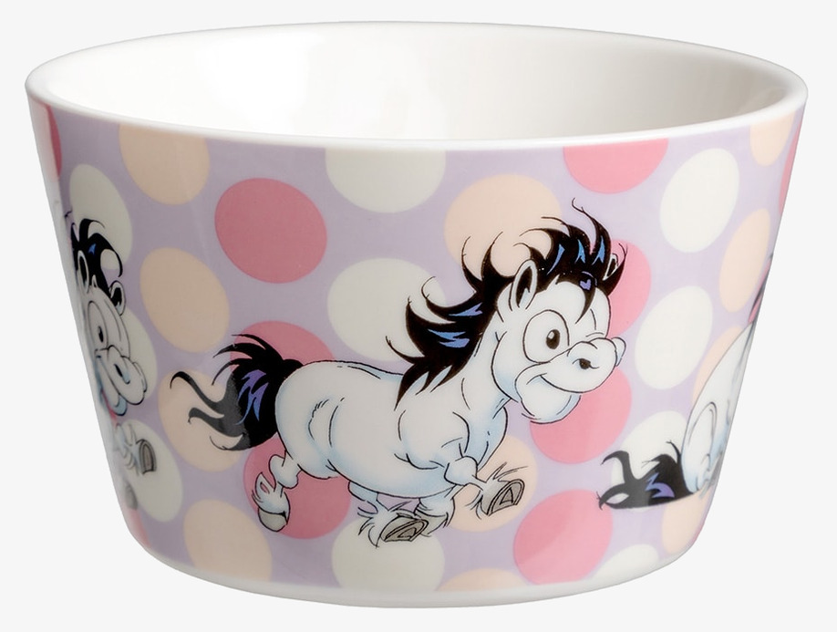 Hästen Mulle Skål Cirklar Lena Furberg by Martinex Skålar att äta ur tilltugg Såskannor/Vispskål servering Matlådor