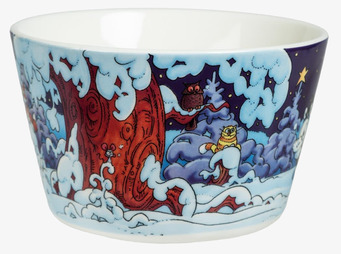 Hästen Mulle Skål Jul 2025 Lena Furberg by Martinex Skålar att äta ur tilltugg Såskannor/Vispskål servering