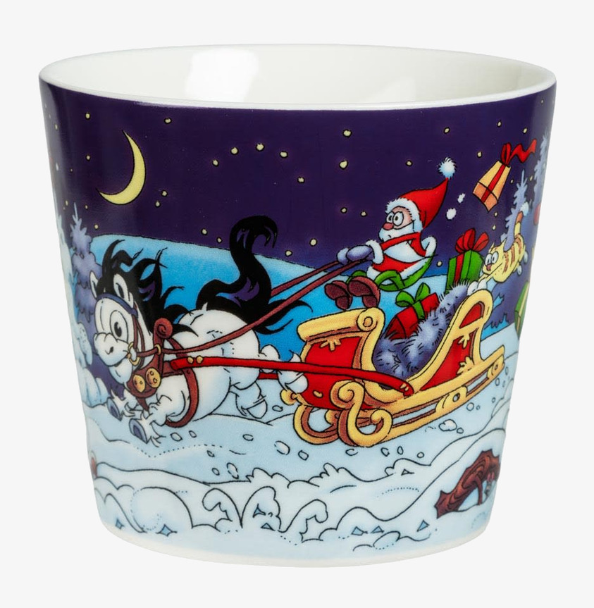 Hästen Mulle Mugg Jul 2025 Lena Furberg by Martinex Muggar/koppar i porslin, keramik, papper eller biologiskt