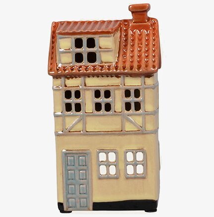 Ljuslykta Hus Sand Det Gamle Apotek Lyktor Endless Light Ljuslyktor