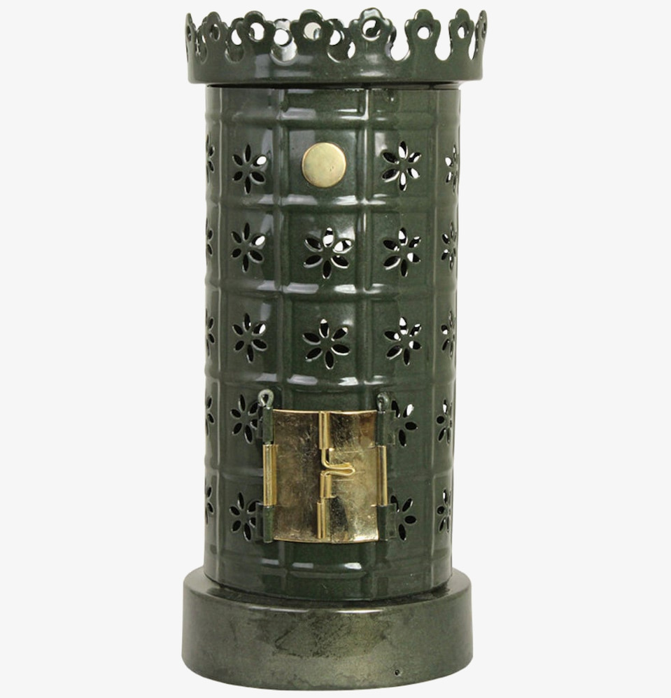 Värmeljushållare Kakelugn Grön Strömshaga Lyktor Endless Light Ljuslyktor