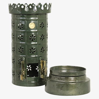 Värmeljushållare Kakelugn Grön Strömshaga Lyktor Endless Light Ljuslyktor