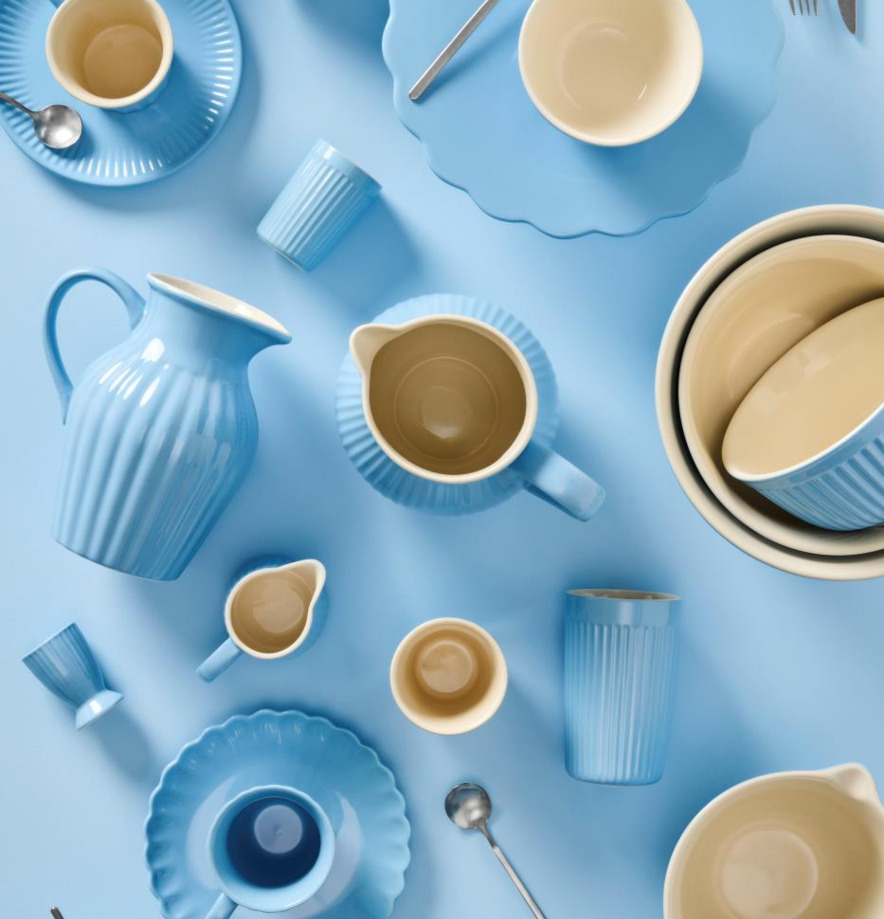 Vispskål Mynte Blue Bell IB Laursen Skålar att äta ur tilltugg Såskannor/Vispskål Skål servering Matlådor Förvaring