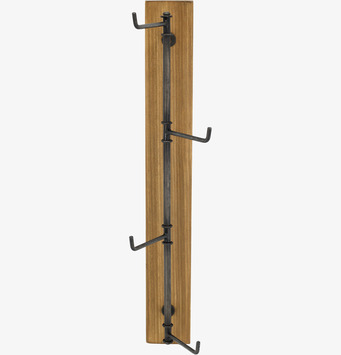 Klädhängare Natur/Svart Chic Antique Knoppar Väggknoppar