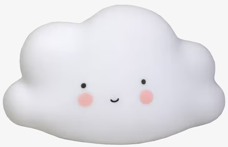 Big Cloud Light LED från A Little Lovely Company, molnlampa