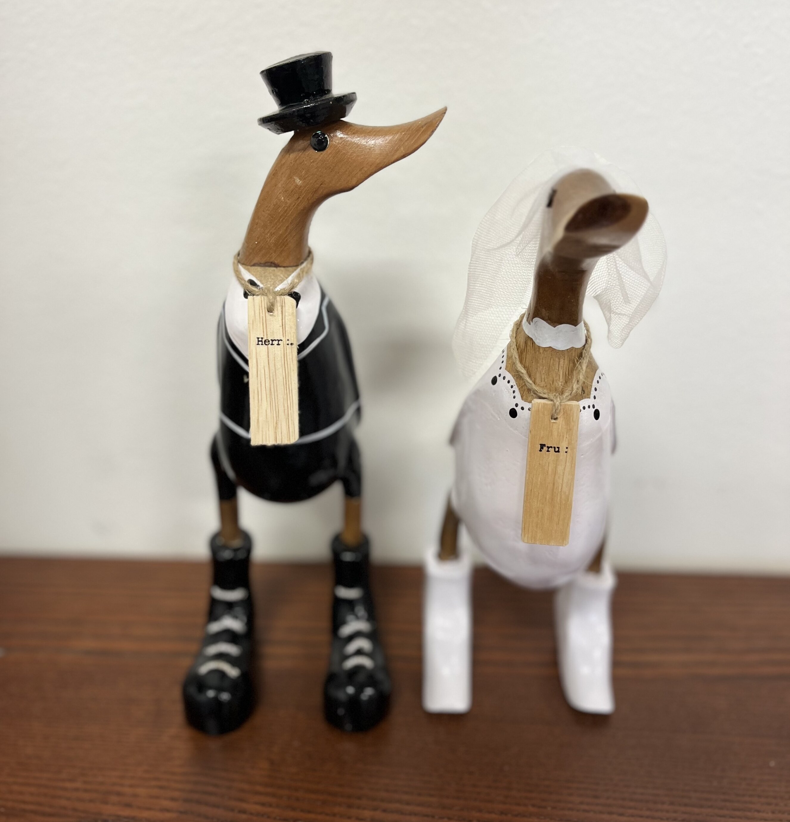 Anka Brudpar Herr & Fru (fynd-id 1) Different Design