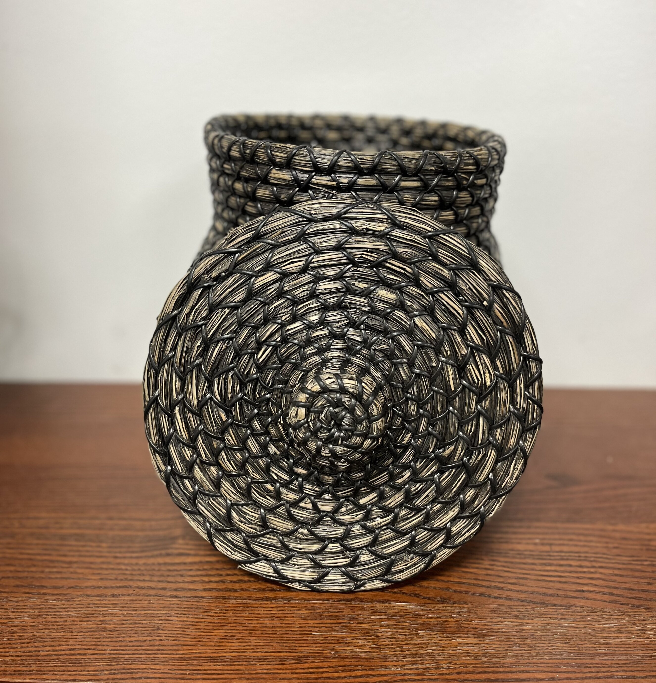 Korg Med Flätat Handtag & Lock - Small (fynd-id 1) Chic Antique