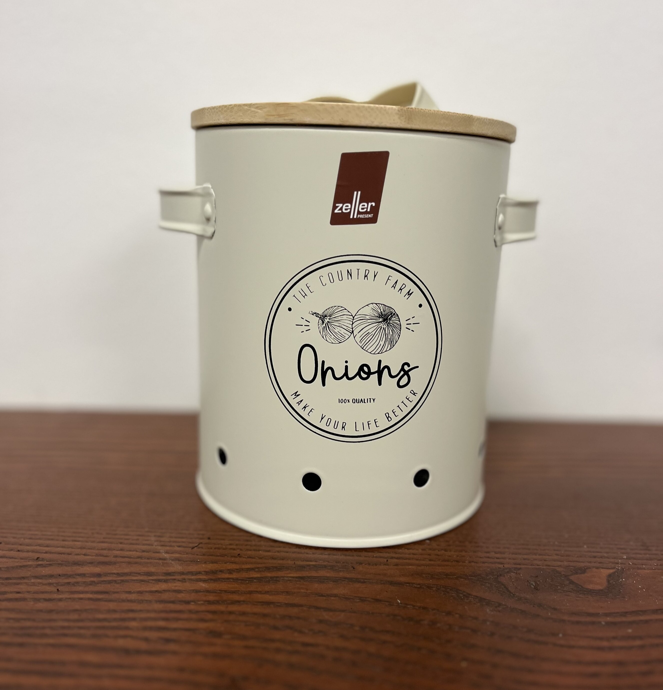 Plåtburk Lök (fynd-id 1) Zeller