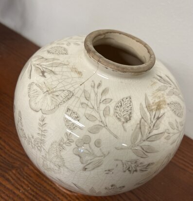 Vas Melinda Beige/Vit (fynd-id 1) Wikholm Form