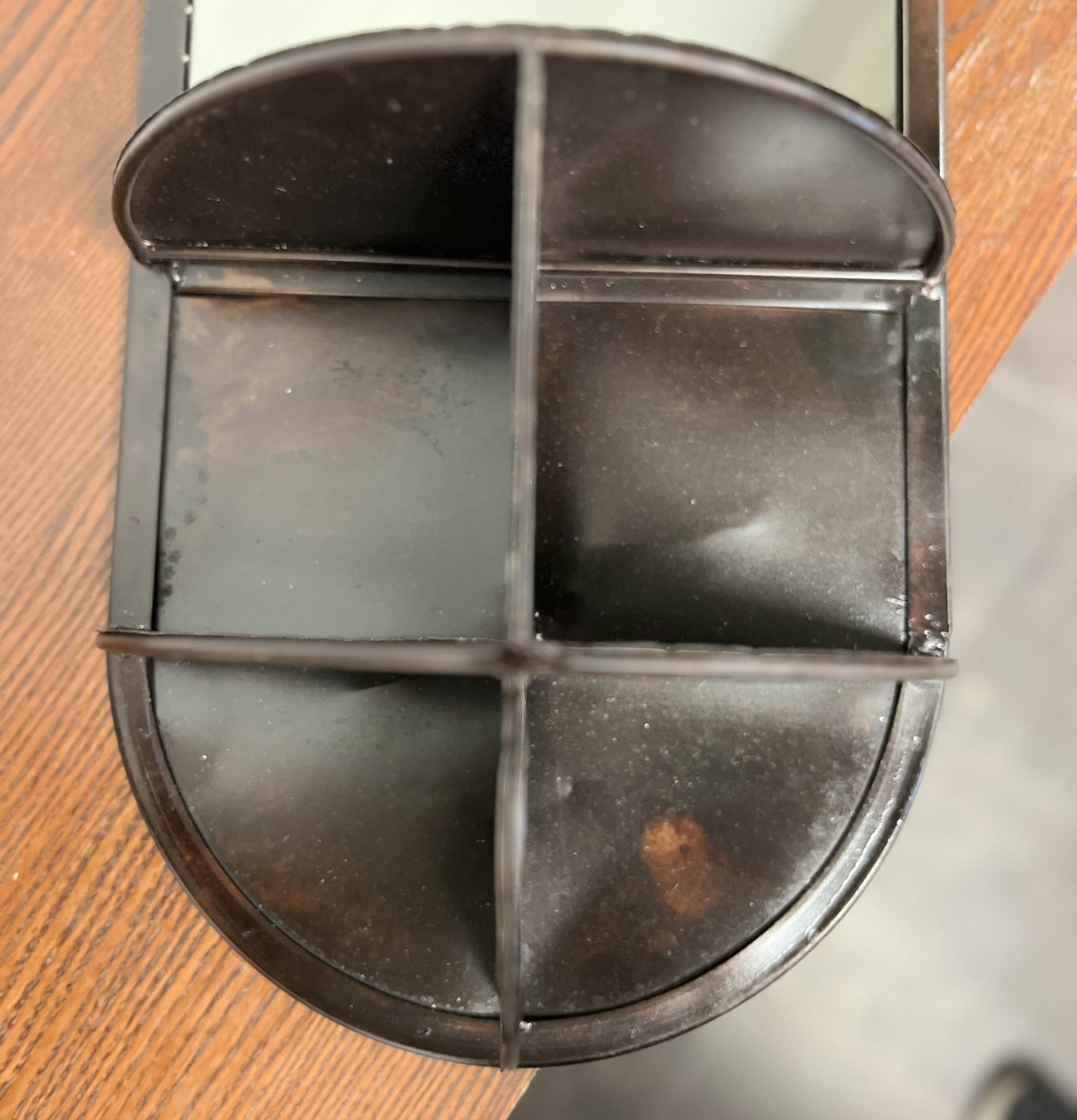 Spegelhylla Metall Plain (fynd-id 1) A Lot Decoration