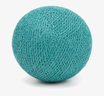 Bild: Turkos boll med unik textur och stilfull design