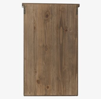 Väggskåp Hazem Svart Bloomingville Skåp (ej för nycklar eller medicin) Vägghyllor som mer är en möbel