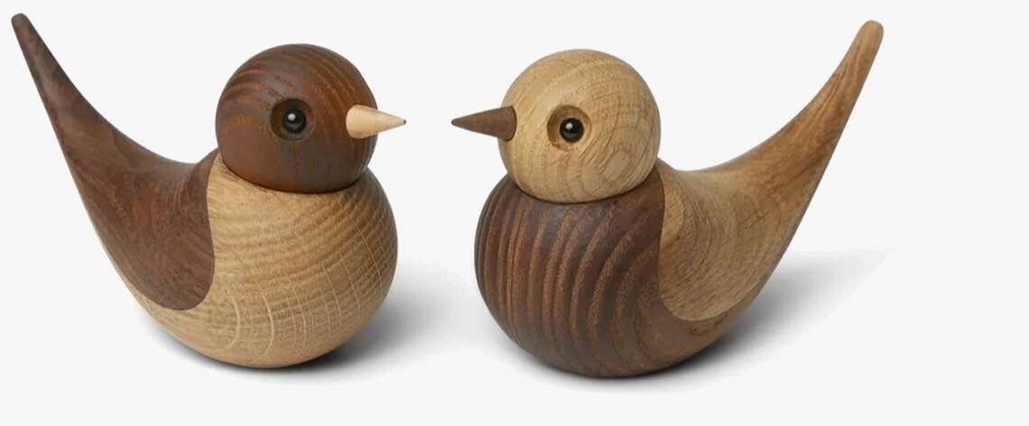 Dekoration Soulmates Set/2 Ek Spring Copenhagen Övrig prydnad/dekoration för inredning innemiljö