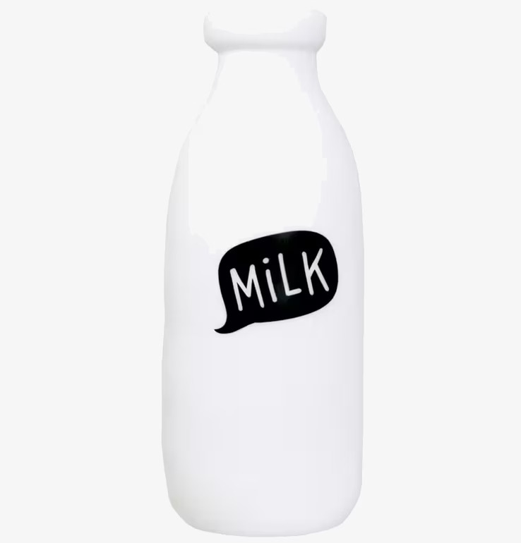 Mini Milk Light LED från A Little Lovely Company i vit färg