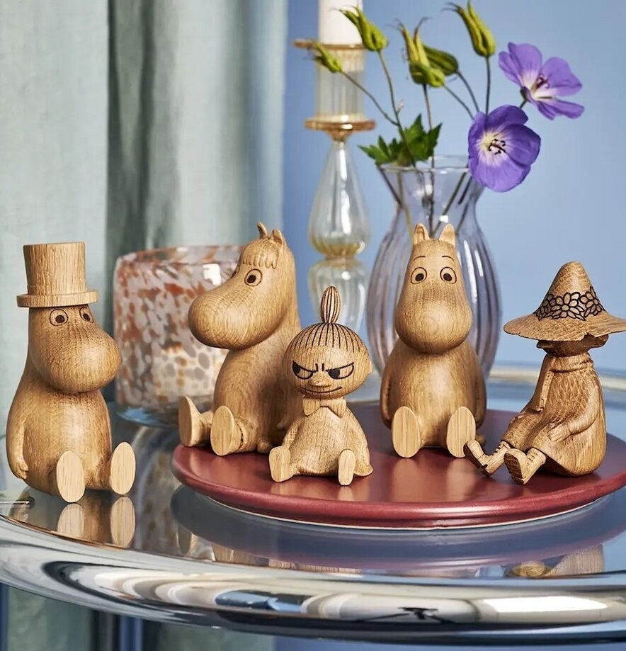 Dekoration Muminpappa Ek Muminmamma Mumin Dsignhouse x Moomin Övrig prydnad/dekoration för inredning innemiljö