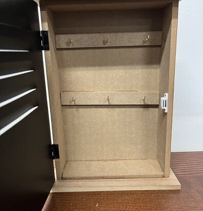 Nyckelskåp Svart/Natur (fynd-id 1) Out of the blue