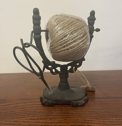 Snörhållare m. Sax Verona Järn Svart (fynd-id 1) Strömshaga