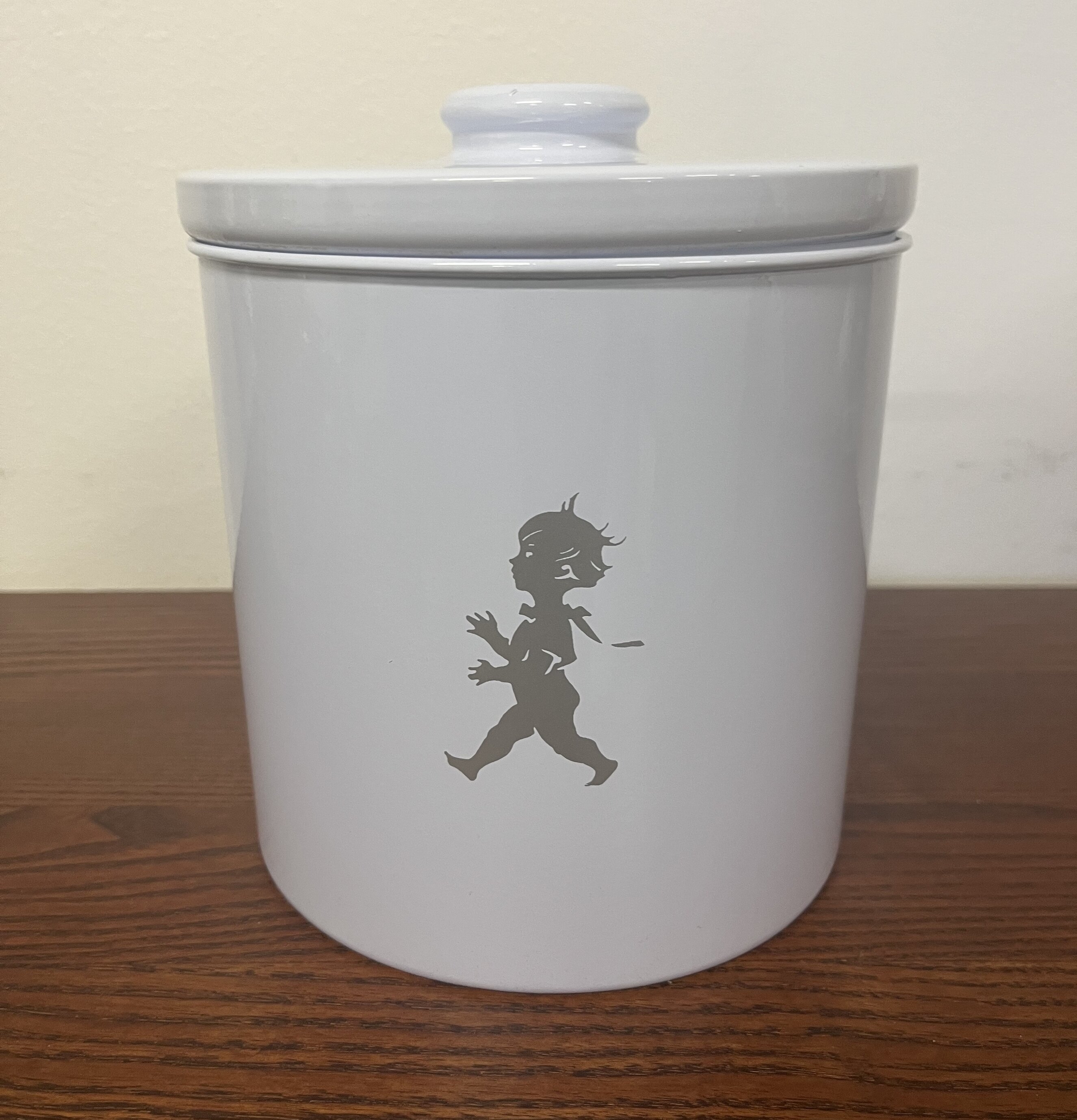 Förvaringsburk – Braständare Träull - Vit (fynd-id 1) Solstickan