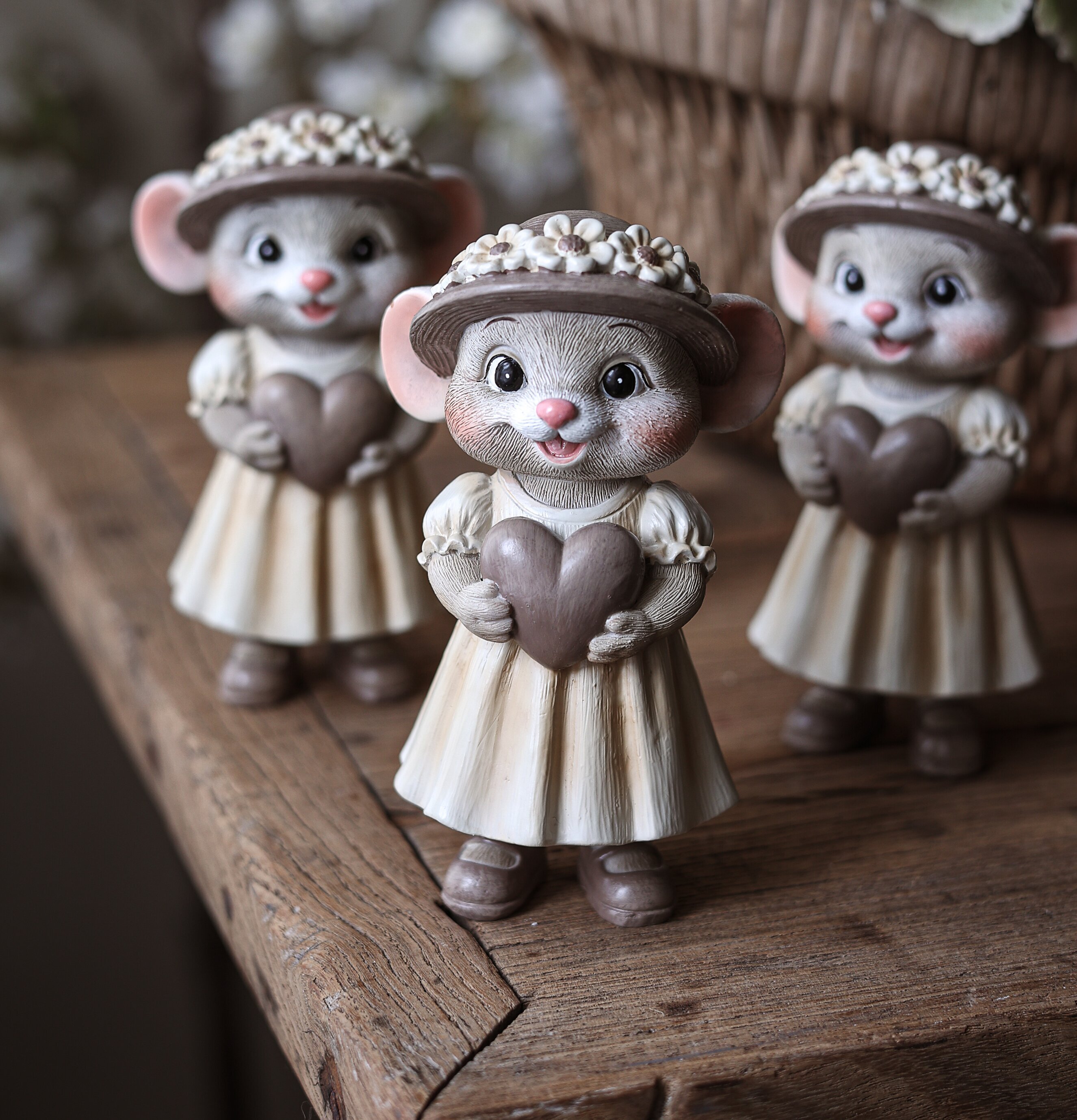 Majas Vänskapsmus - Cottage Övrig prydnad/dekoration för inredning innemiljö