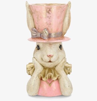 Byst Kanin Hatt Cirkus A Lot Decoration Kaniner för prydnad/dekoration Prydnadskaniner Dekorationskaniner Bunnys dekoration