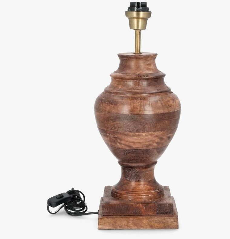 Lampfot Wilma Brun A Lot Decoration Lampor Taklampor Golvlampor Bordslampor LED-lampor Ledlampor Fönsterlampor Ljusslingor för dekoration