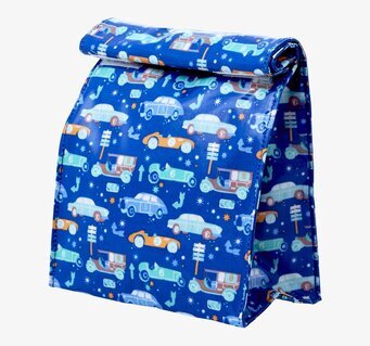 Bild av färgglad och praktisk isolerad lunchväska