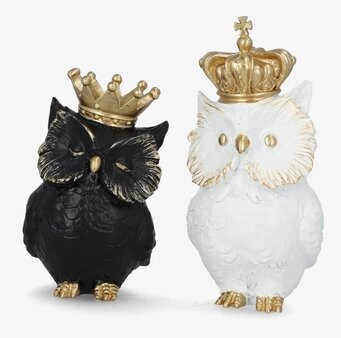 Dekoration Uggla Krona Mix A Lot Decoration Ugglor för prydnad Övrig prydnad/dekoration inredning innemiljö