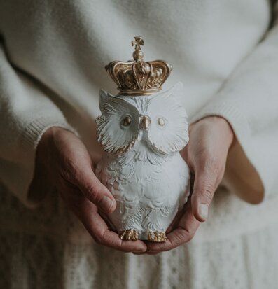 Dekoration Uggla Krona Mix A Lot Decoration Ugglor för prydnad Övrig prydnad/dekoration inredning innemiljö