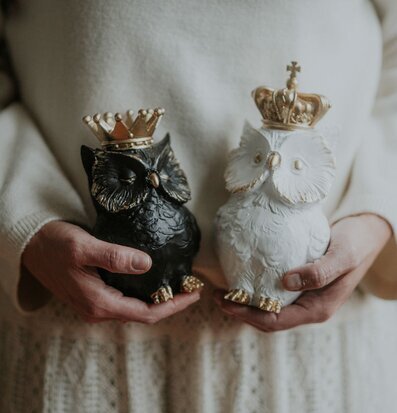 Dekoration Uggla Krona Mix A Lot Decoration Ugglor för prydnad Övrig prydnad/dekoration inredning innemiljö