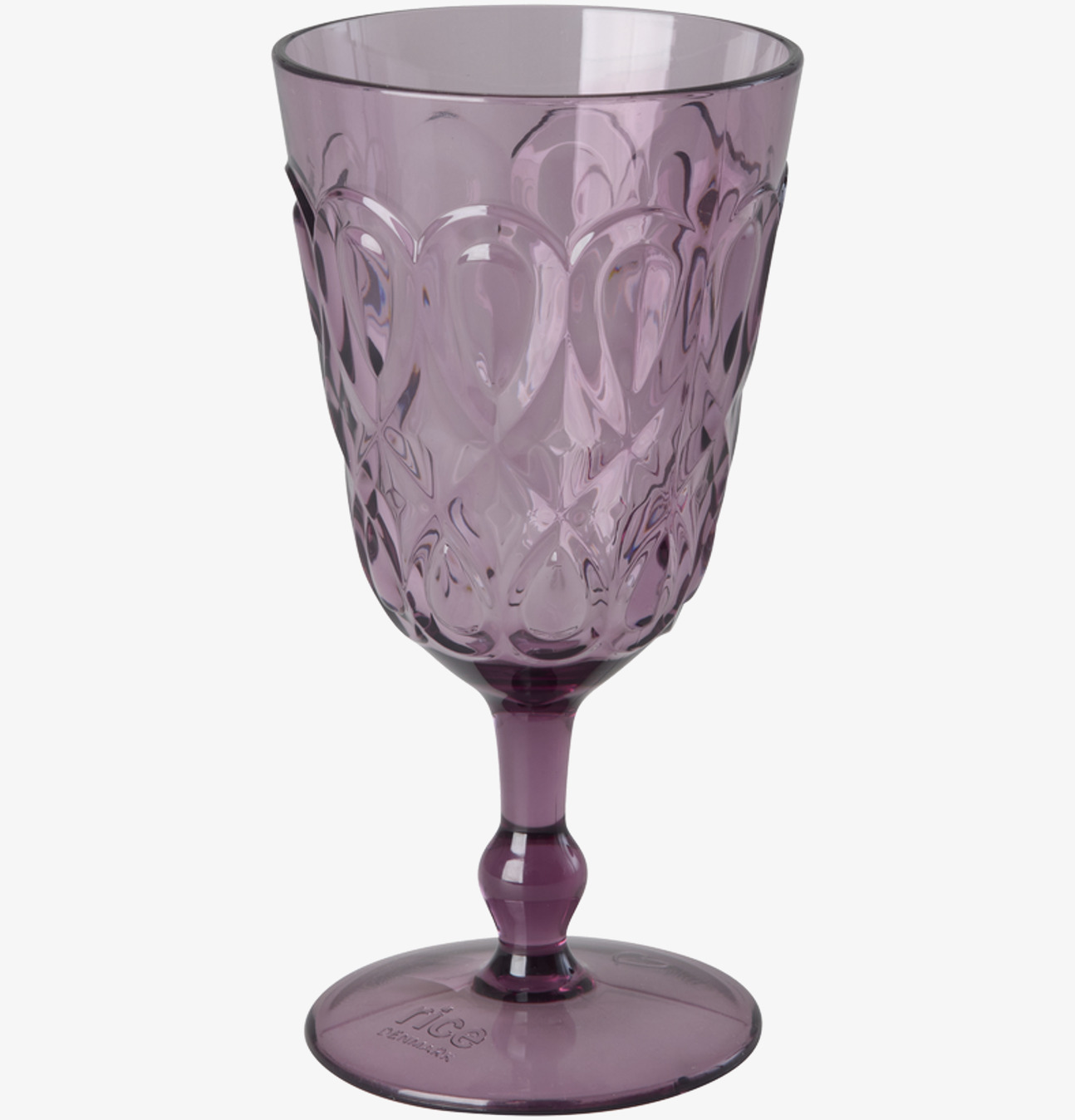 Vinglas Swirly Soft Plum Rice Dryckesglas Dricksglas Glas för dryck Plastglas