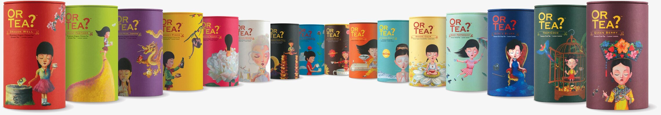 Beeeee Calm Löste 50g från Or Tea i ljusgrön burk med illustration