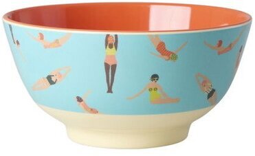 Skål Retro Swimster Print Rice Skålar att äta ur tilltugg Såskannor/Vispskål servering Matlådor Förvaring av lunch/mat