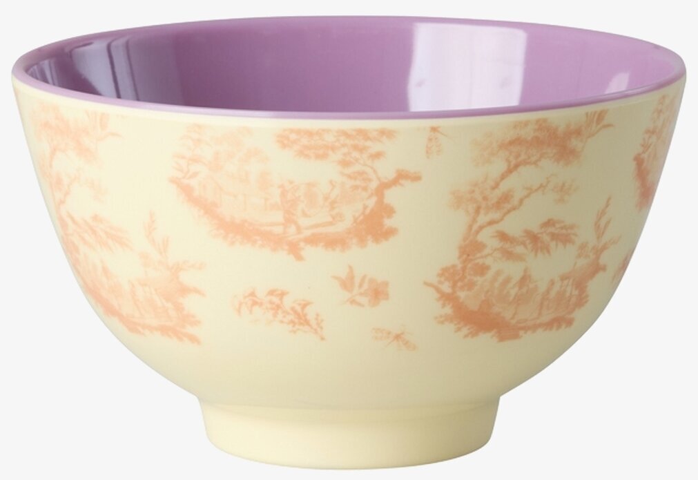 Liten Skål Toile de rice Print Rice Skålar att äta ur tilltugg Såskannor/Vispskål servering Matlådor Förvaring