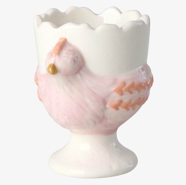 Äggkopp Höna Rosa Rice Äggkoppar