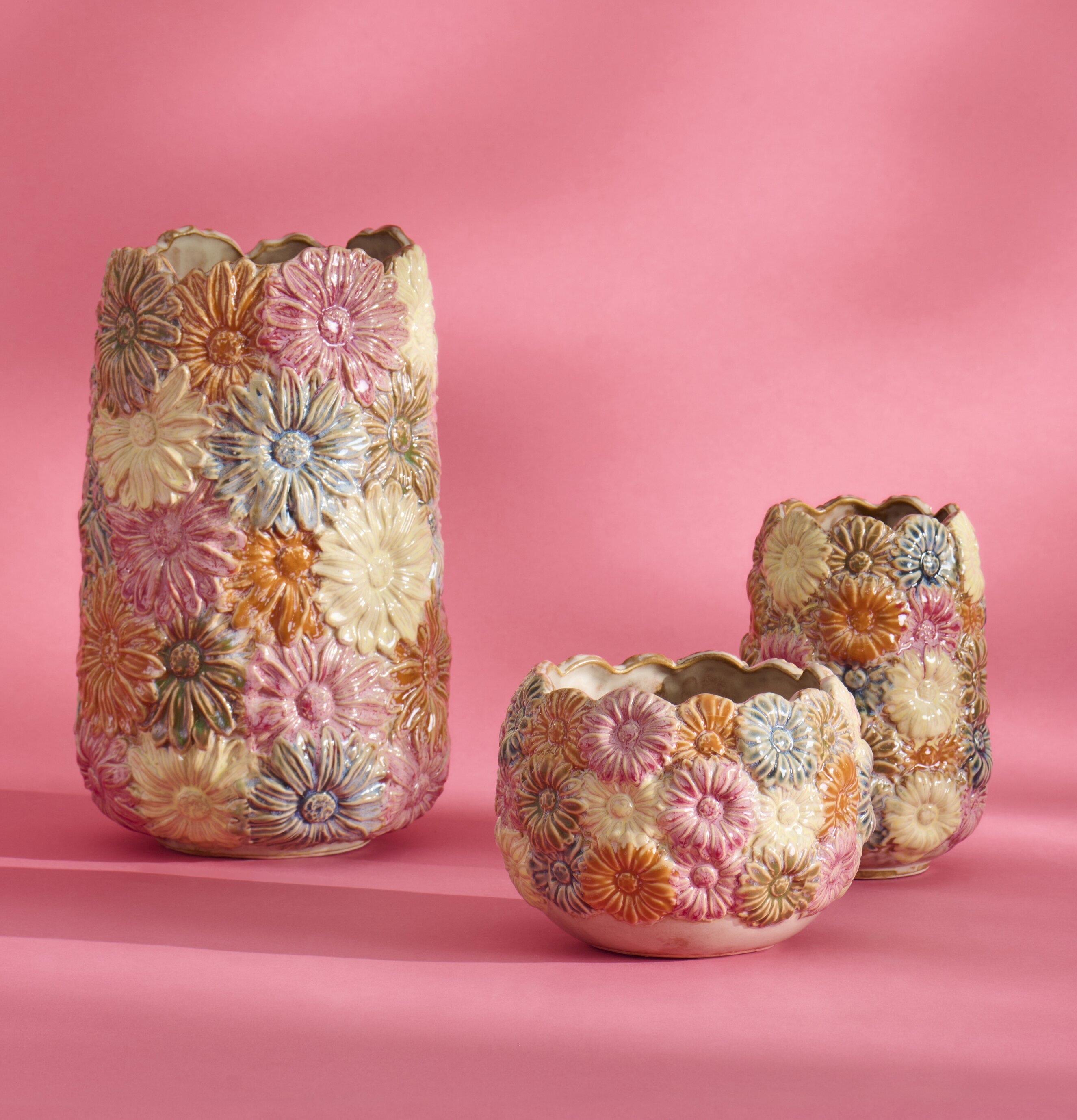 Vas Keramik Daisy Kruka IB Laursen Krukor Örtkrukor Glaskrukor Vaser