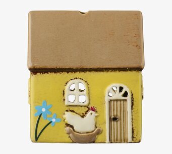 Ljuslykta Nyhavn Mini Gul Höna IB Laursen Lyktor Endless Light Ljuslyktor