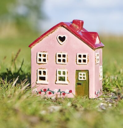 Ljuslykta Hus Ebeltoft Rosa IB Laursen Lyktor Endless Light Ljuslyktor