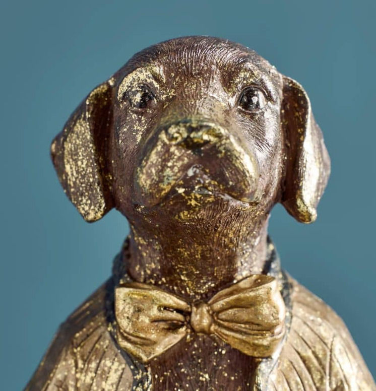 Hundbutler med fat Werner Voss Serveringsbrickor Brickset Serveringsfat Övrig prydnad/dekoration för inredning innemiljö