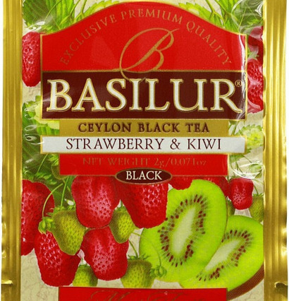 Basilur Magic Fruits Tea Plåtburkar Metallburkar