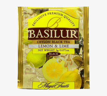 Basilur Magic Fruits Tea Plåtburkar Metallburkar