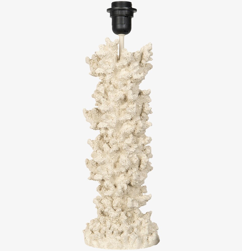 Lampfot Korall Creme A Lot Decoration Lampor Taklampor Golvlampor Bordslampor LED-lampor Ledlampor Fönsterlampor Ljusslingor för dekoration