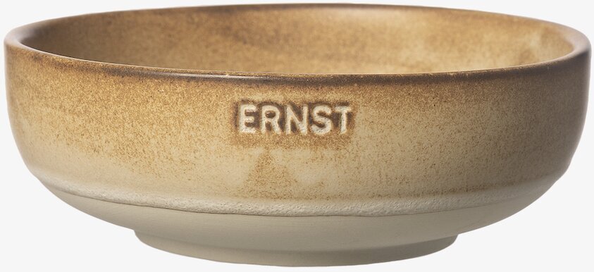 Skål Ernst Brun/Natur Ø14cm Skålar att äta ur tilltugg Såskannor/Vispskål servering Matlådor Förvaring av lunch/mat Lunchboxar