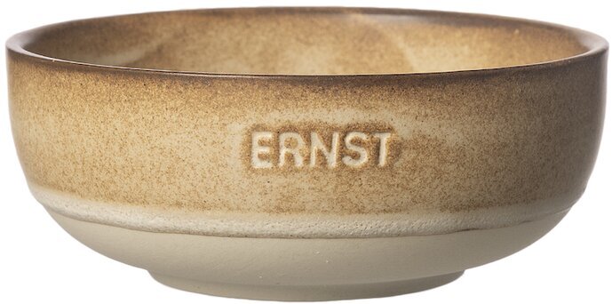 Skål Ernst Brun/Natur Ø11cm Skålar att äta ur tilltugg Såskannor/Vispskål servering Matlådor Förvaring av lunch/mat Lunchboxar