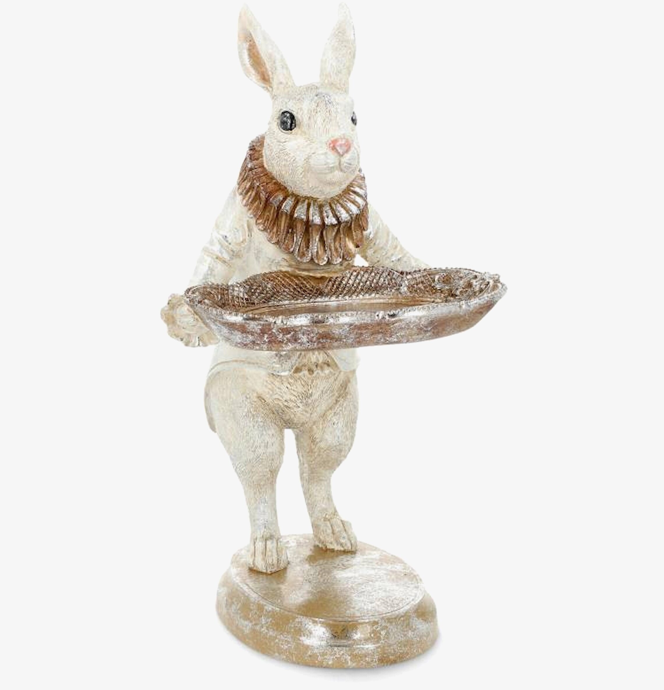 Kanin Med Fat 60cm A Lot Decoration Kaniner för prydnad/dekoration Prydnadskaniner Dekorationskaniner Bunnys dekoration