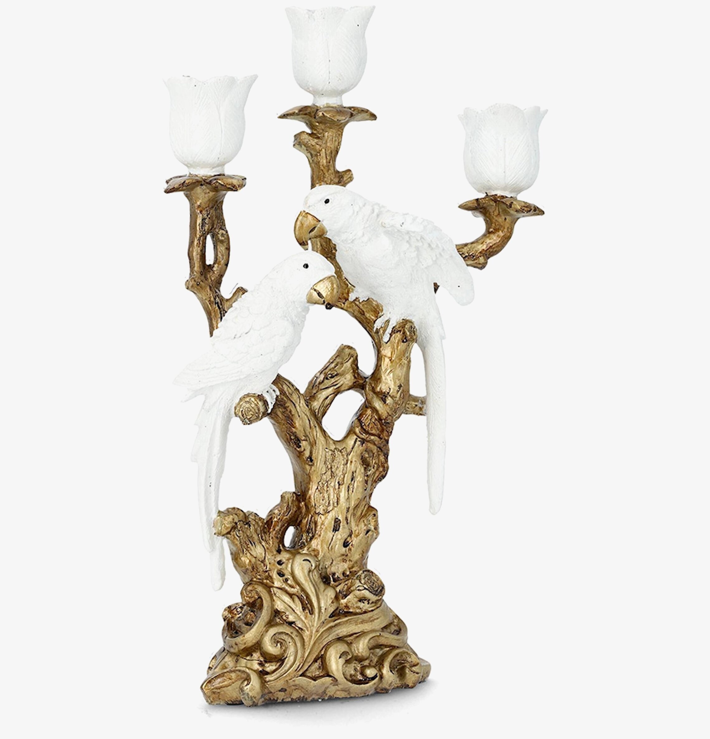 Ljusstake Fåglar på Gren A Lot Decoration Ljusstakar Adventsstakar Ljushållare Ljushyllor