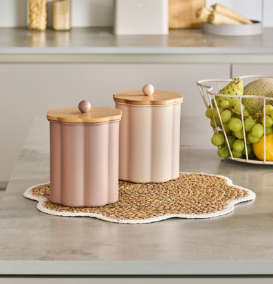 Förvaringsburk Mocha Zeller Plåtburkar Metallburkar