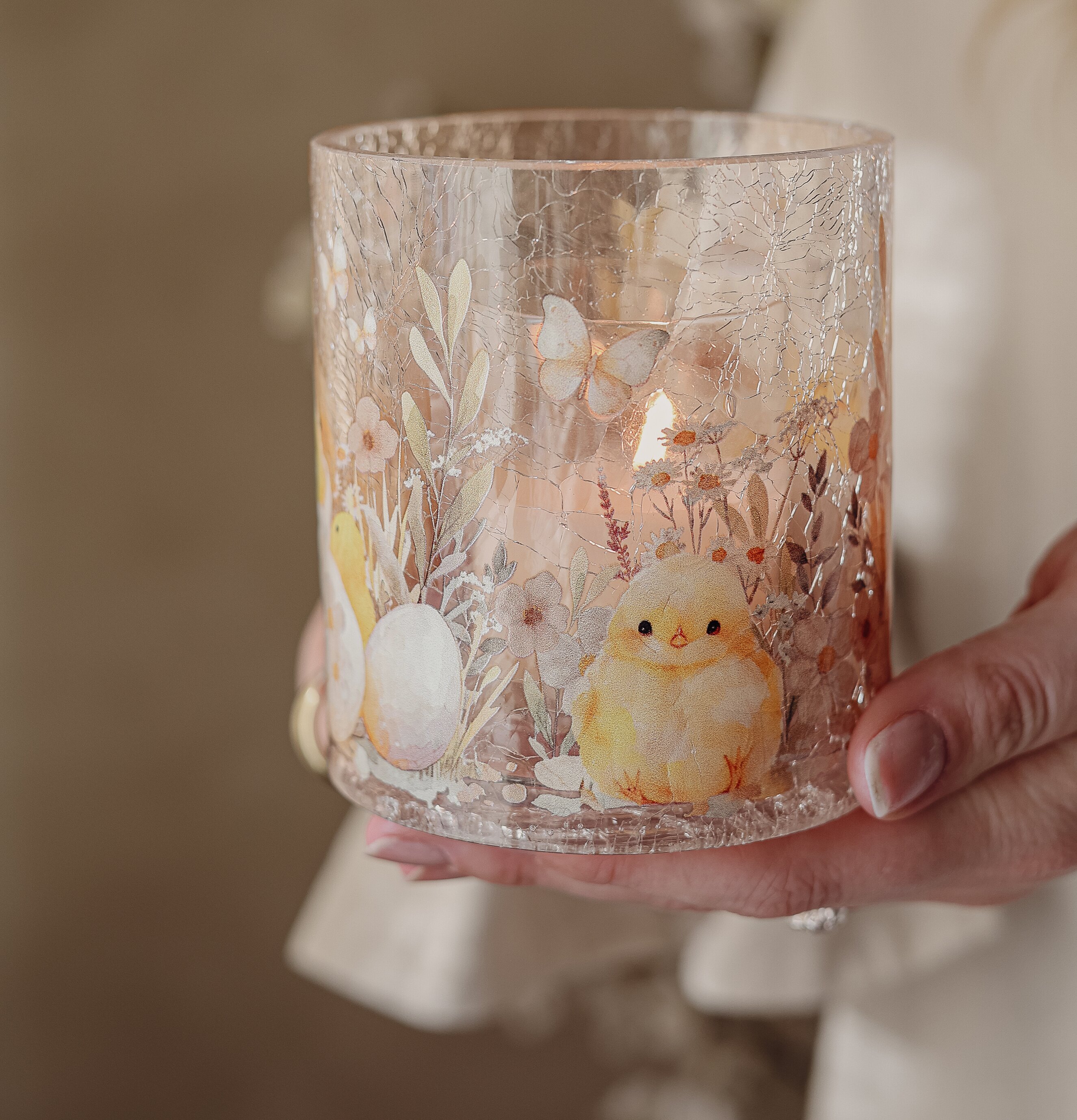 Ljuslykta Easter Sweeties - Majas Cottage Lyktor Endless Light Ljuslyktor