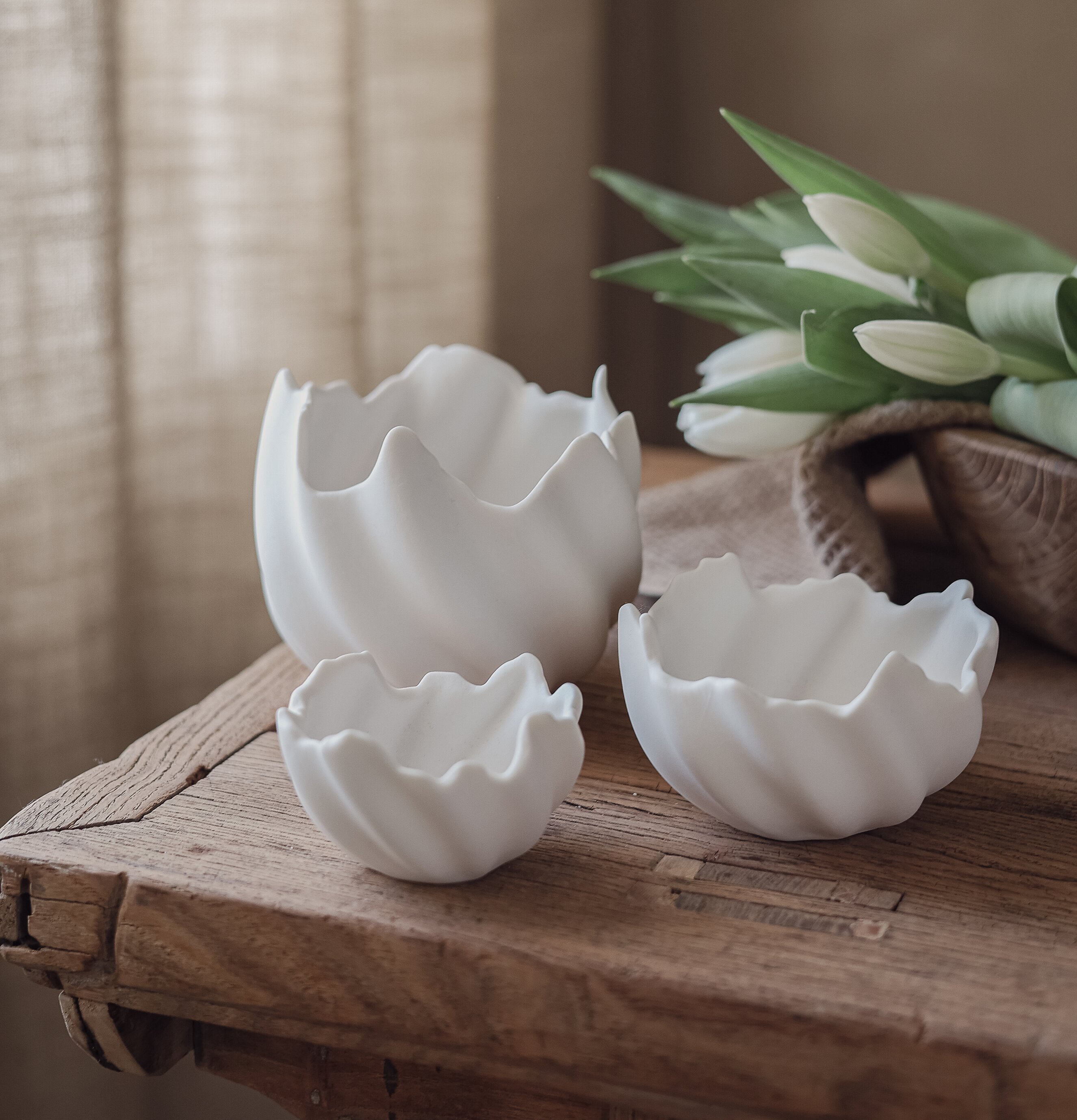 Majas Skal Stor - Cottage Mellan Krukor Örtkrukor Glaskrukor Övrig prydnad/dekoration för inredning innemiljö