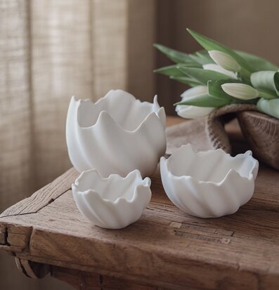 Majas Skal Stor - Cottage Mellan Krukor Örtkrukor Glaskrukor Övrig prydnad/dekoration för inredning innemiljö